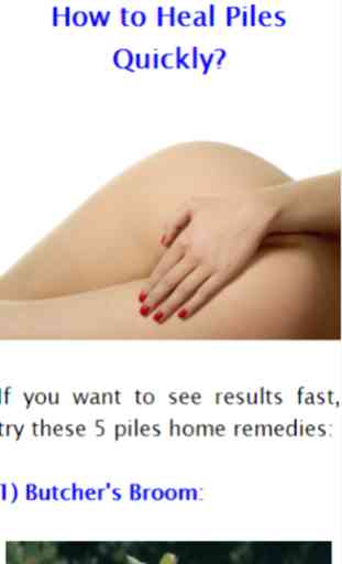 Piles Remedy: Piles Treatment 4
