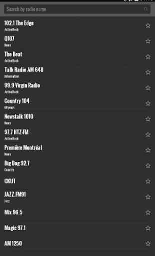 Radio FM Canada 4