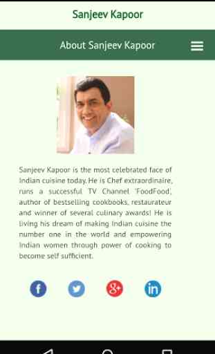 Sanjeev Kapoor’s Recipes 3