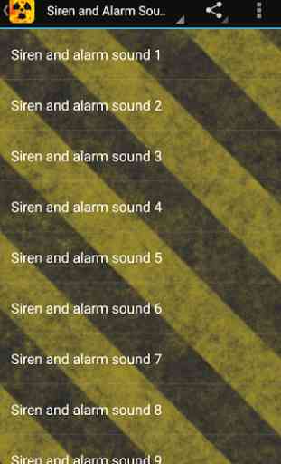 Siren and Alarm Sounds 1