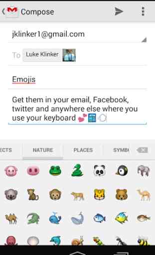 Sliding Emoji Keyboard - iOS 3