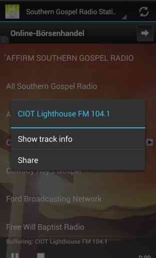 Southern Gospel Radio Stations 2