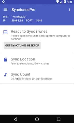 Sync iTunes to android - Pro 1