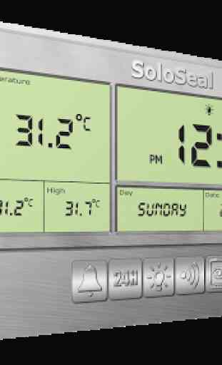 Temperature Alarm Clock 4
