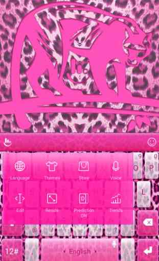 TouchPal Pink Sexy Keyboard 3