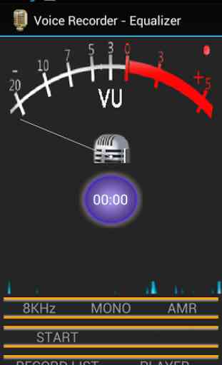 Voice Recorder with Equalizer 3