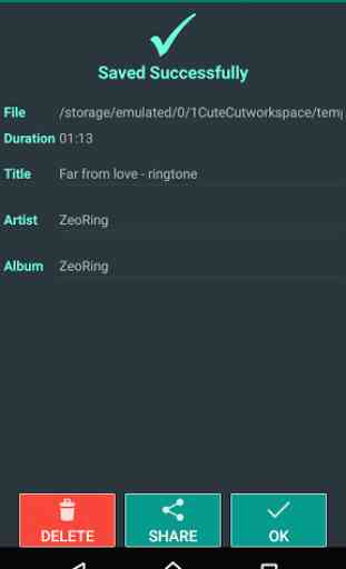 ZeoRing  - Ringtone Editor 4