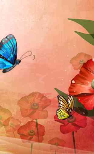 3D Butterfly Live Wallpaper 4