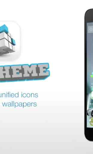 3D Theme for Launcher 3
