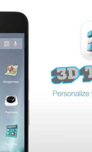 3D Theme for Launcher 4