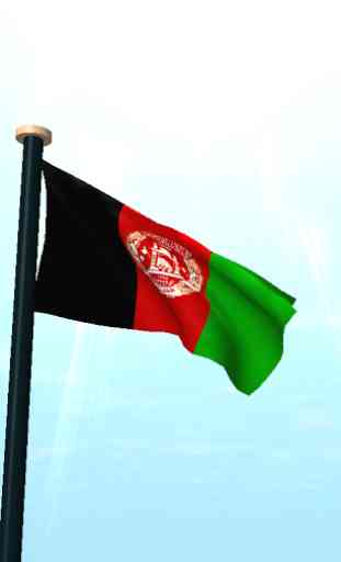 Afghanistan Flag 3D Free 2