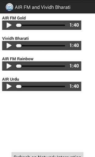 AIR FM and Vividh Bharati 1
