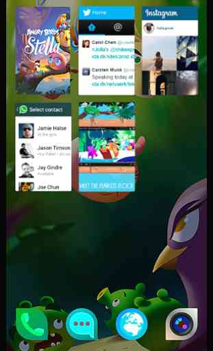 Angry Birds Stella Launcher 3