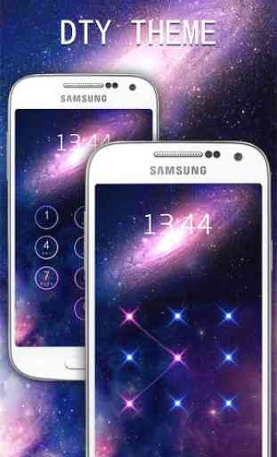 Applock Theme Galaxy 3