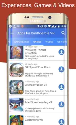 Apps for Cardboard and VR 3