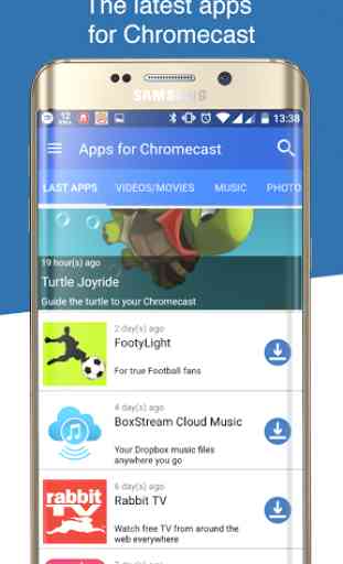 Apps for Chromecast 2