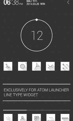 Atom All in One Widgets 4