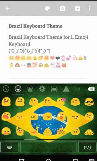 Brazil Keyboard Emoji Keyboard 2