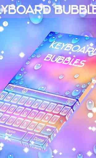 Bubbles Keyboard Theme 1