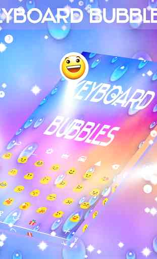 Bubbles Keyboard Theme 3