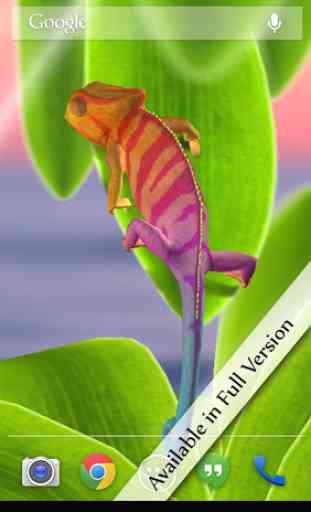 Chameleon 3DLiveWallpaper FREE 3