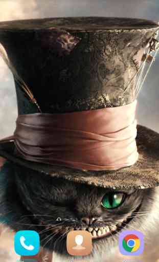Cheshire Cat HD Live Wallpaper 1