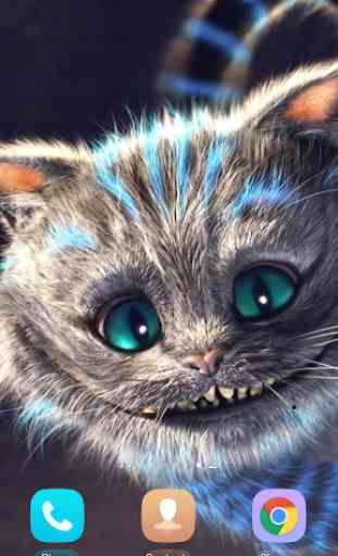 Cheshire Cat HD Live Wallpaper 2