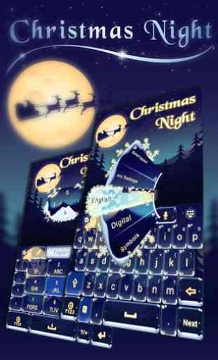 Christmas Night Keyboard Theme 1