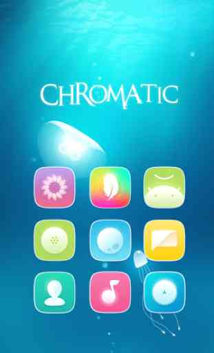 Chromatic Hola Launcher Theme 1