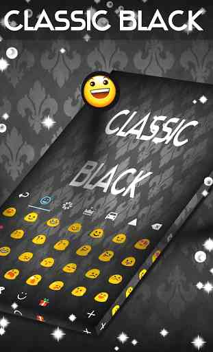 Classic Black Keyboard Theme 4
