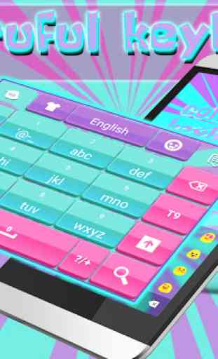 Colorful Keyboard for Android 4