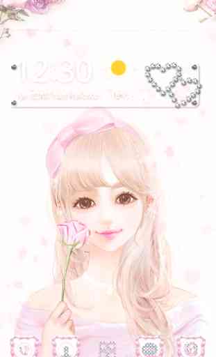 Cute Pink Girl Theme Rose Gold 2
