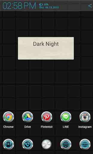 Dark Night Atom theme 4