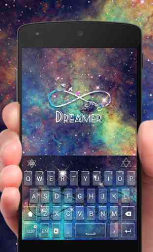 Dreamer Pro GO Keyboard Theme 1