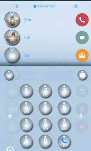 Drops of Water Dialer Theme 2