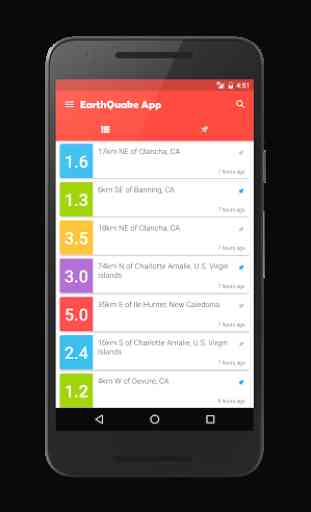 EarthQuake App 1