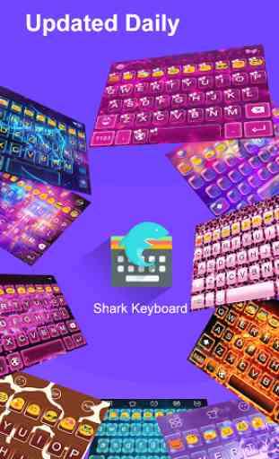 Emoji Keyboard-DIY GIF(Shark) 2