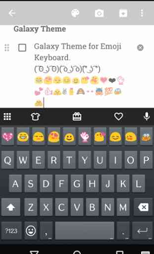 Emoji Keyboard Skin for Galaxy 1