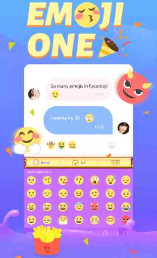 Emojione for Facemoji keyboard 2