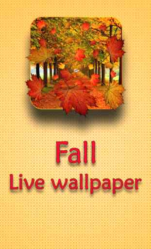 Fall Live Wallpaper 1