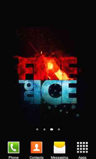 Fire and Ice Live Wallpaper 3