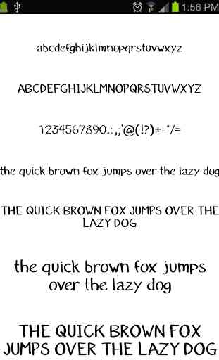 Fonts for Galaxy FlipFont Free 1