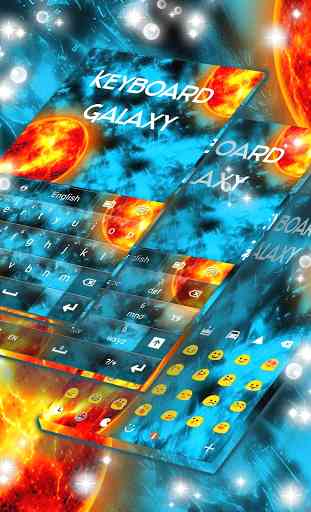 Galaxy Keyboard GO Theme 1