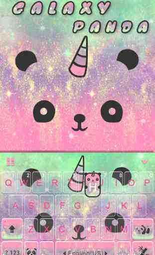 Galaxy Panda Kika Keyboard 2