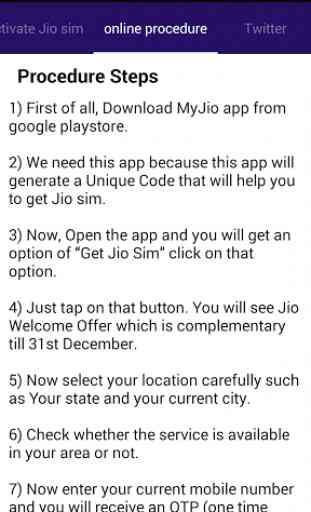 Get Jio Sim 3