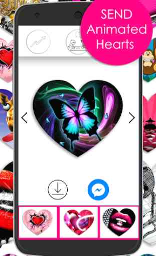 GIF Hearts for Messenger ♥ 1
