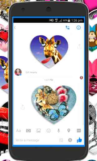 GIF Hearts for Messenger ♥ 2