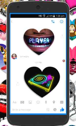 GIF Hearts for Messenger ♥ 3
