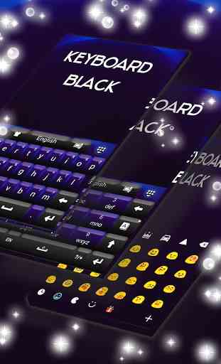 GO Keyboard Black Theme 2
