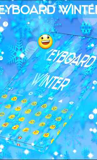 GO Keyboard Winter Themes 3